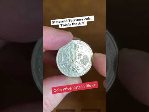 RARE COIN A.C.T. 20c Centenary Of Federation Twenty Cent Coin