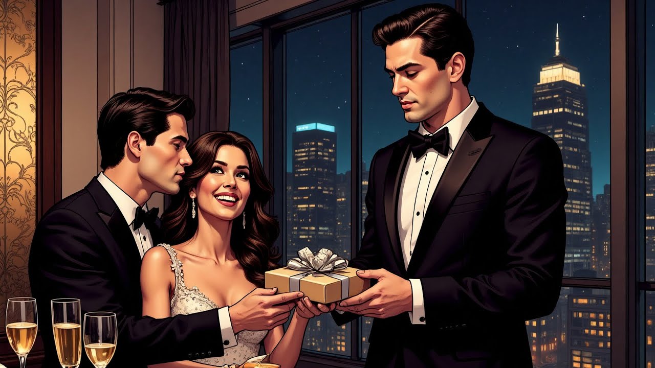 Ella besó a otro hombre con un regalo—Así que yo le regalé a mi secretaria el collar más caro del...