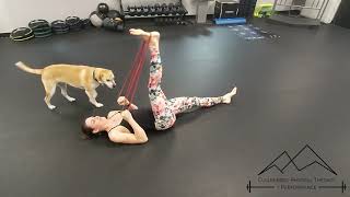 Band Hamstring Pulldown