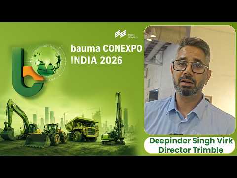 Smart Road Construction & Intelligent Compaction | Trimble Showcase at bauma CONEXPO INDIA 2026