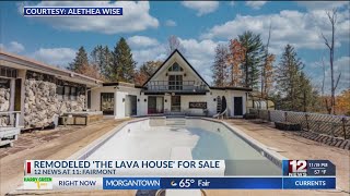 Unique 1960s ‘Lava House’ in West Virginia for sale again after renovation