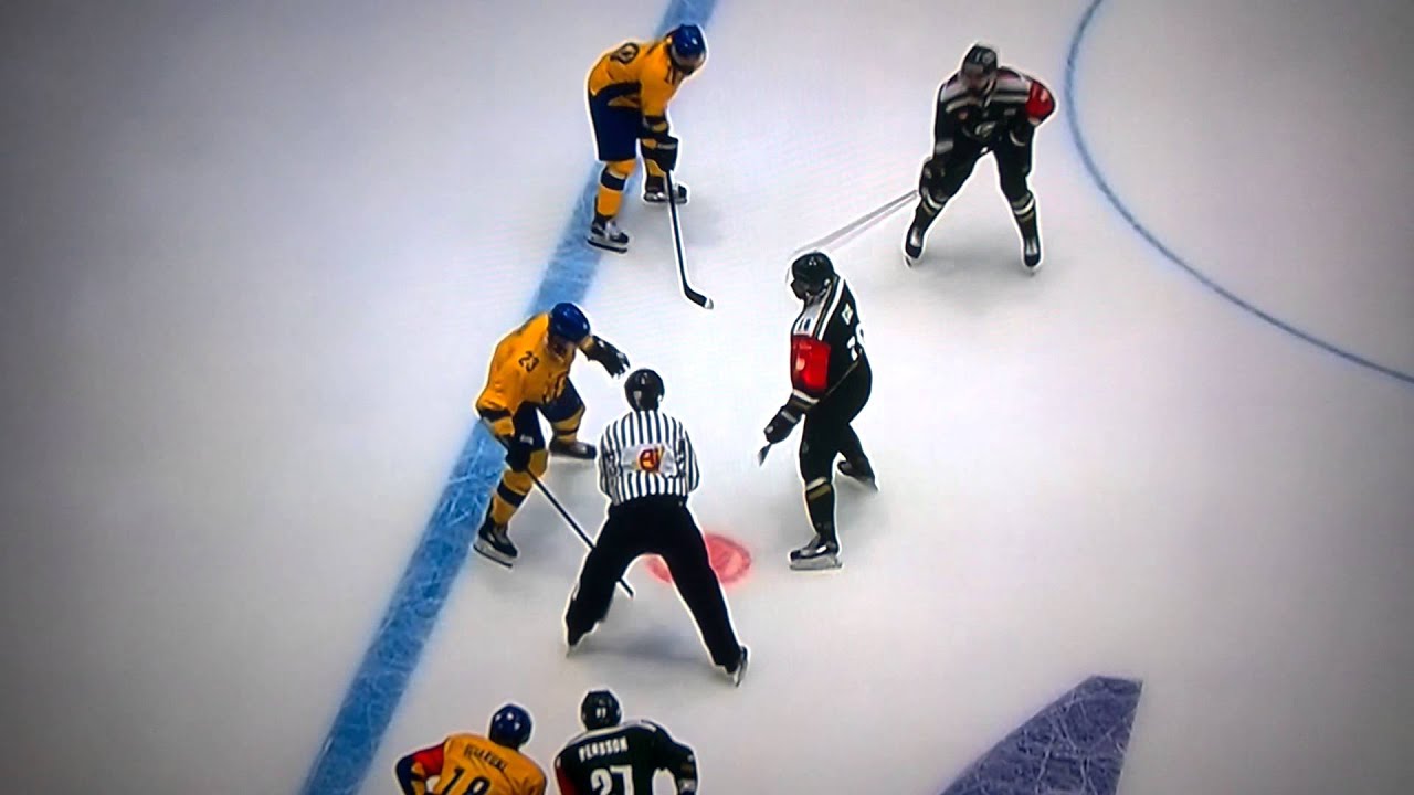 Ice Hockey, Faceoff 101, Lesson 1 How NOT to do it YouTube