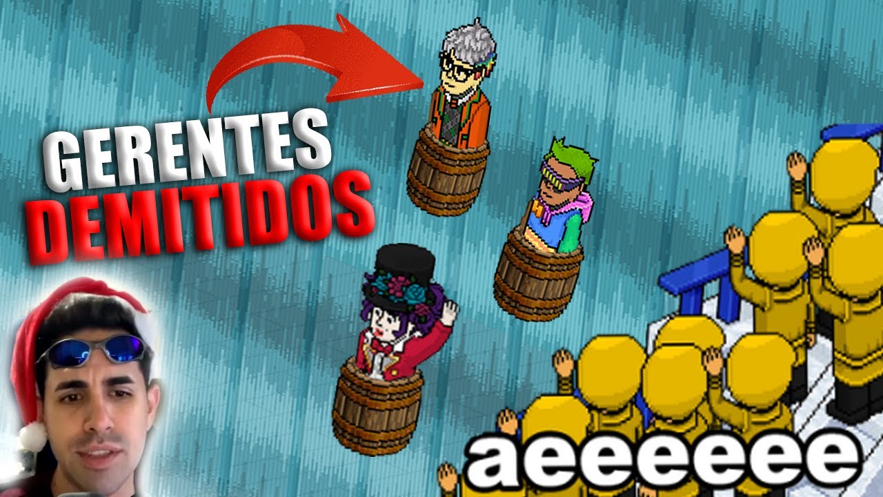 GERENTES DEMITIDOS E BANIMENTOS EM MASSA NO HABBO HOTEL!