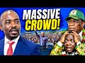 Watch🤯LiveZANU-PF Squad Panic After Massive Crowd Follows Chamisa in Chitungwiza Tribute🇿🇼🔥