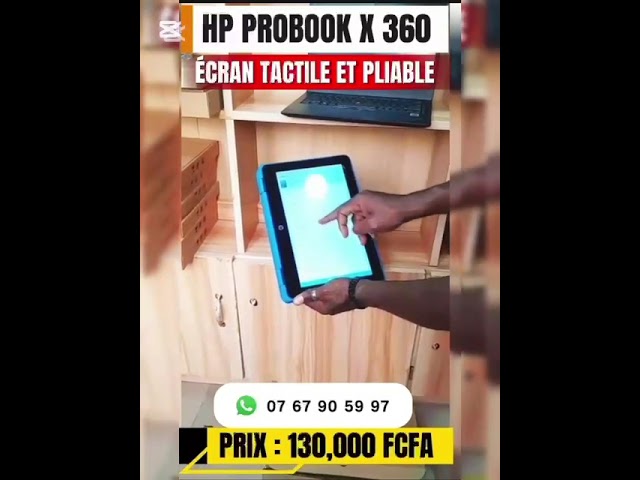 New Ordinateur Portable HP ProBook 11 X360 8GB Intel Core I5 SSD 256GB