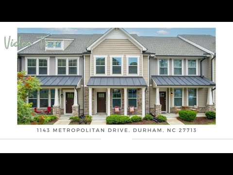1143 Metropolitan Drive, Durham, NC home video tour