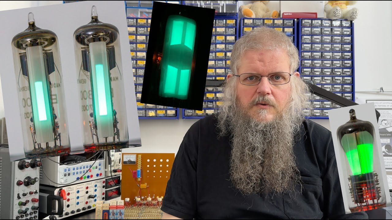 Angewandte Röhrentechnik Teil 2 - Stereo Aussteuerung Anzeige mit einem Magischen Band oder Waage