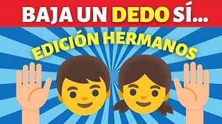 Baja un dedo versión HERMANOS 🖐🏻👦🏻👧🏻 - Baja un dedo por cada situación con tu hermano(a) 🤝🏻 screenshot 3