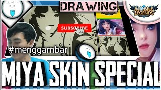 Cara Menggambar Miya Skin Special
