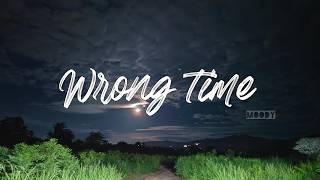 Wrong Time – Moody | Lyrics Video (Calming Moonlit Video)