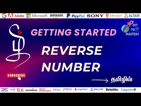 Reverse Number || Asked in : MAQ Software
