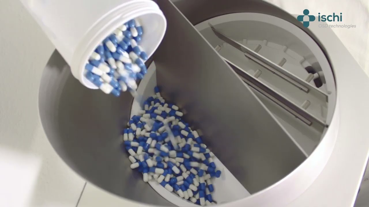 Counting Machine for Capsules and Tablets - Charles Ischi AG