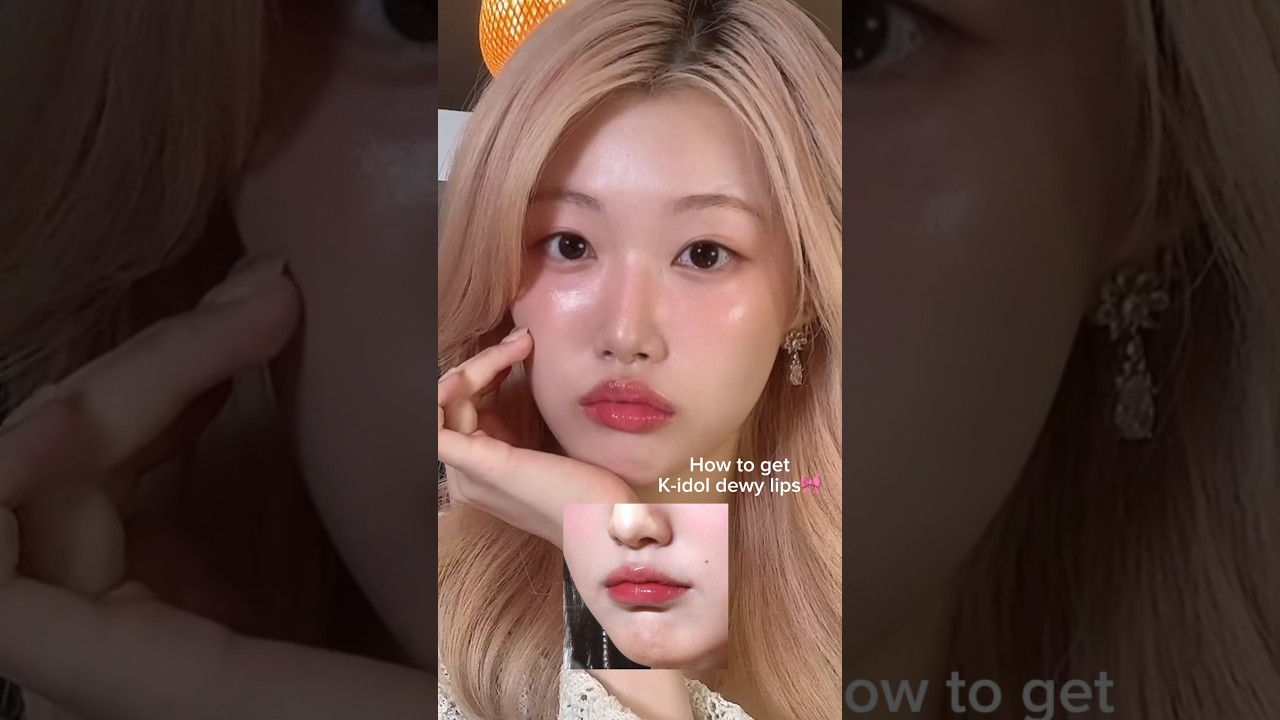 How to get Kidol dewy lips (like Wonyoung💕) 