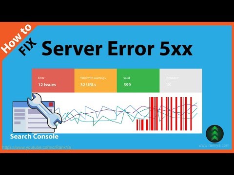 How to Fix Server Error 5xx -- Google Search Console