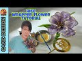 Translucent Rice Wrapper Flower Tutorial / Rice Paper Flower Easy Tutorial