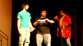 Back to the 80's - Intro to Love Shack - Lima Senior High April 17, 2010.avi