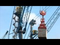 Liebherr - LHM 420 mobile harbour crane in Indonesia