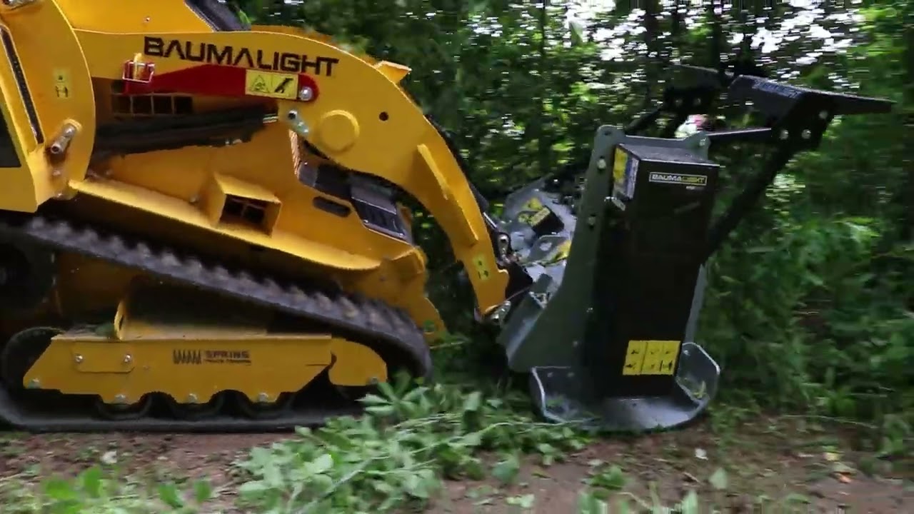 MS530M Brush Mulcher for Mini Skidsteer