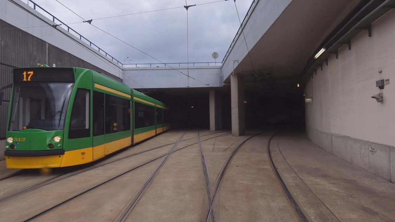 Tramwaje Poznań - CABVIEW. Linia 1 Junikowo - Franowo.