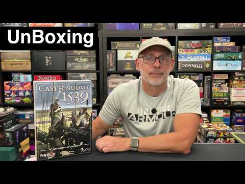 TDG: Castelnuovo 1539: Come Whenever You Dare! unboxing with Ray