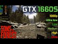 GTX 1660 Super 6GB : Sons Of The Forest