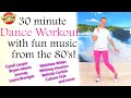 1980s workout  low impact cardio workout with fun popular music from the 80s