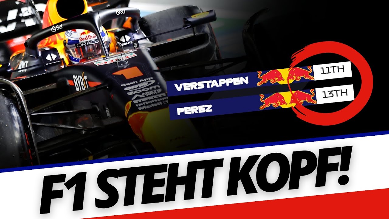 So schlecht war Red Bull seit 2018 nicht mehr! Qualifying GP Singapur 2023