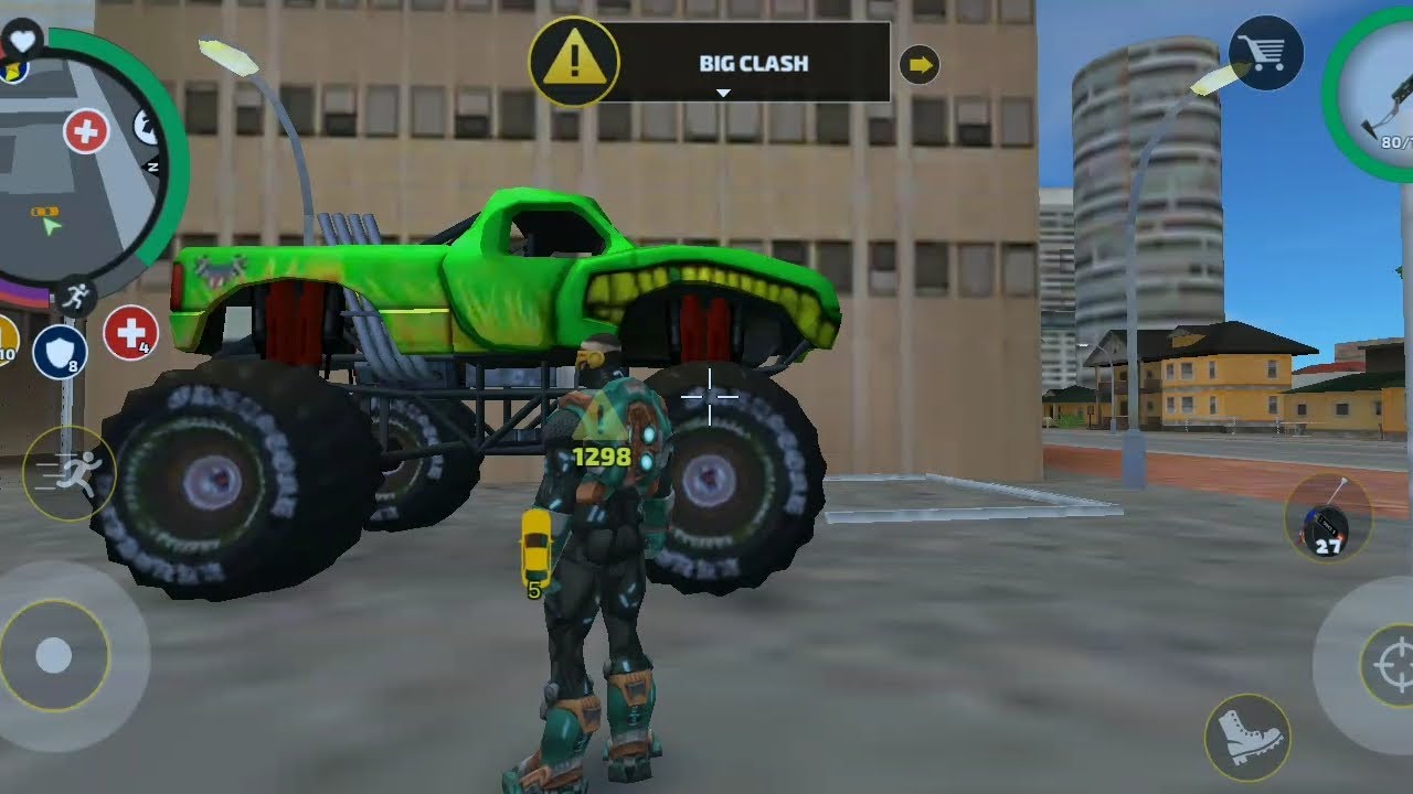 rope hero game play 13 YouTube