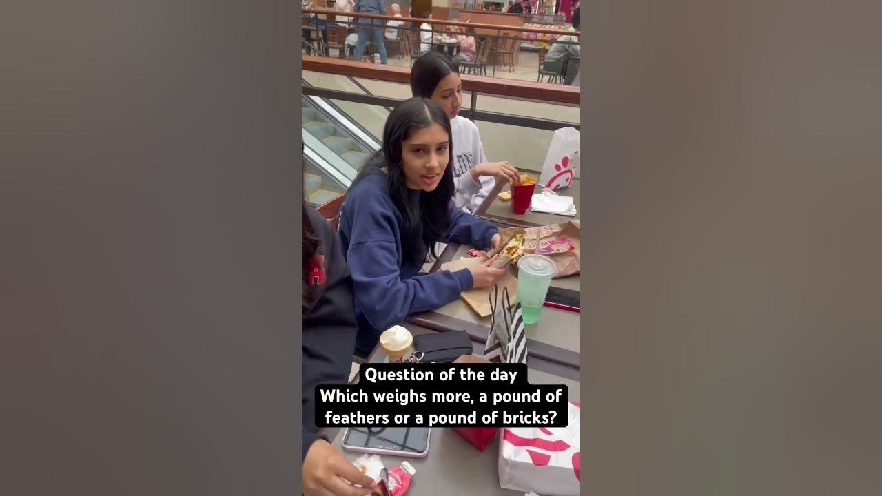 Question Of The Day Which Weighs More A Pound Of Feathers Or A Pound question-of-the-day-which-weighs-more-a-pound-of-feathers-or-a-pound