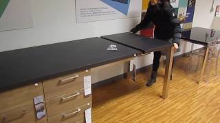 ATIM Voilà Transformable Table Demonstration