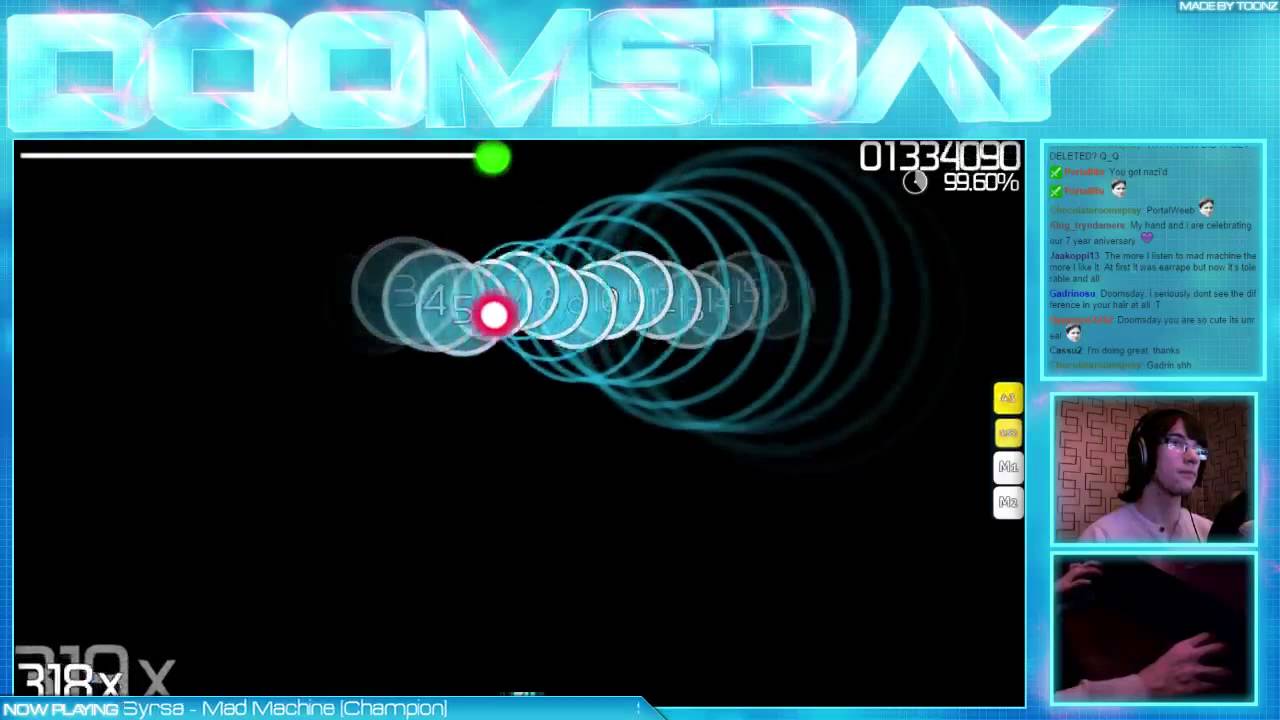 osu! - Syrsa - Mad Machine [Champion] - Played by Doomsday