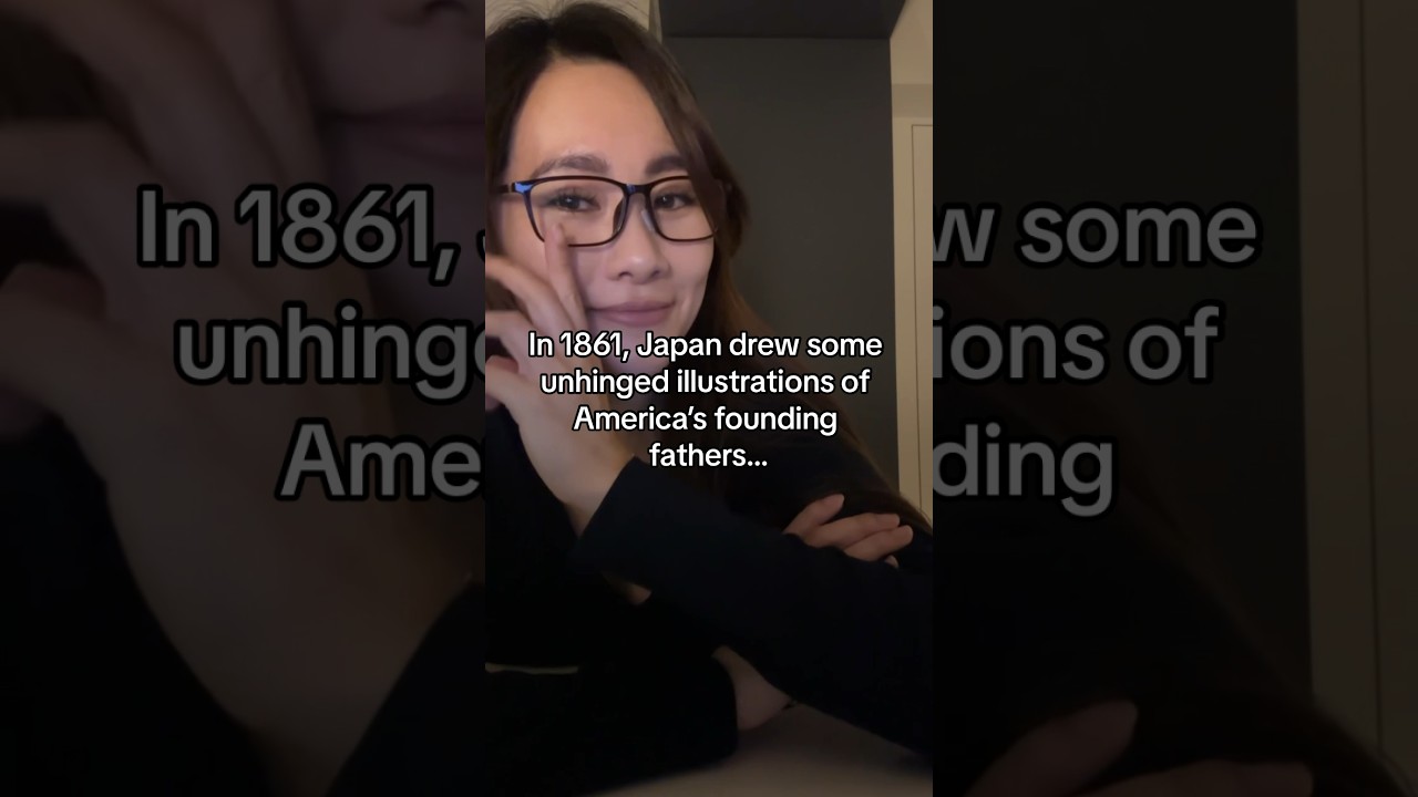 Japanese Illustration of American History 