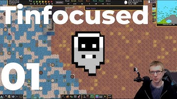 Dwarf Fortress Volcano Fort -  Tinfocused 01