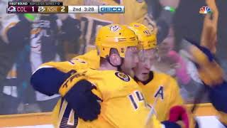 Colorado Avalanche vs Nashville Predators - April 14, 2018 | Game Highlights | NHL 2017/18