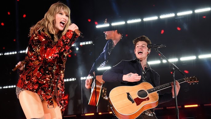 Shawn Mendes GUSHES About Performing With Taylor Swift