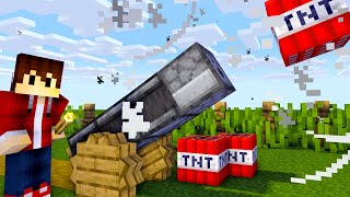 Wie baut man eine TnT Kanone in Minecraft | Minecraft Mystery | LarsLP