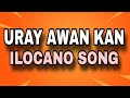 URAY AWAN KAN - ILOCANO SONG [ HARDTEK REMIX 2025 ] [ DJ REX TAMBOK REMIX OFFICIAL ] [ KMC DJSS ]