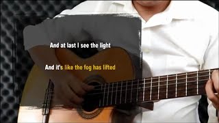 Download Lagu [Karaoke] I See The Light - Mandy Moore, Zachary Levi (Acoustic Guitar Version With Lyrics) MP3