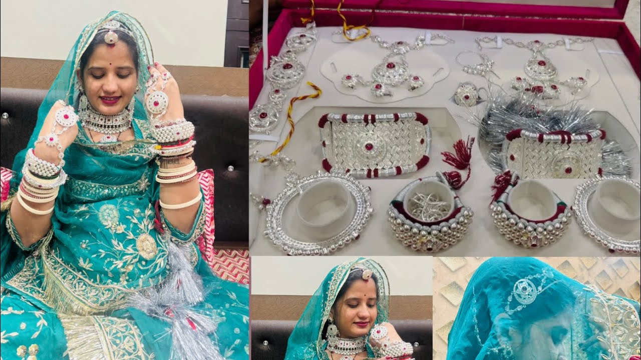 Silver Jewellery Collection | Aap Sab Ki Demand Pe | Rajputi Jewellery @nikitashekhawat126 #viral