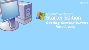 Windows XP Starter Edition Getting Started Videos - Introduction