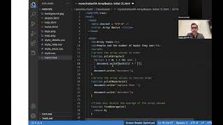 Arrays and For Loops Example