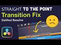 Fix: Can’t Add a Transition Between Clips in DaVinci Resolve