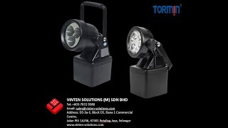 Vinten Solutions (M) Sdn Bhd x Tormin BW6610A & BW6610B Multifunction LED Explosion Proof Work Light