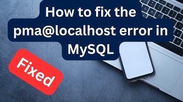 [FIXED]How to resolve PMA 