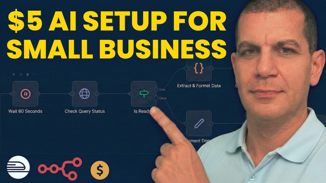 Video tutorial showing n8n installation on Railway for small business automation