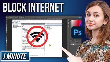 Internettoegang voor Photoshop uitschakelen