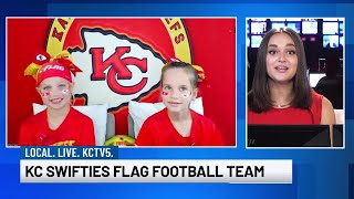 KC Swifties flag football team in California inspired by Kansas City Chiefs