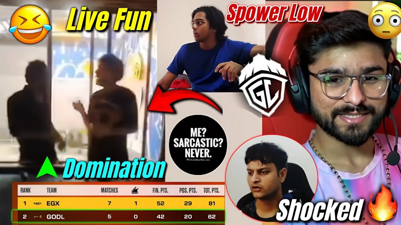 Lolzz & K9 Shocked By Godl Domination 🔥| Kronten & Jonathan Live Fun 😁 ...