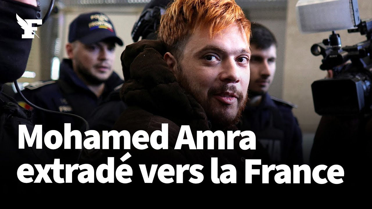 Extradition de Mohamed Amra: les images du narcotrafiquant escorté à l'aéroport de Bucarest