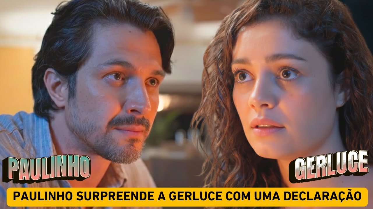 Gerluce se emociona com o jeito que o Paulinho a tem tratado